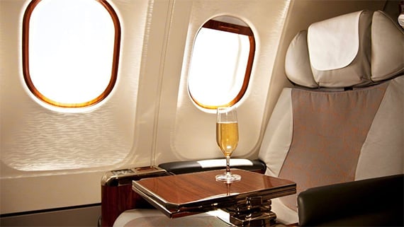 Custom private jet cleaning packages