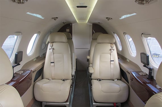 Embraer Phenom 300 interior